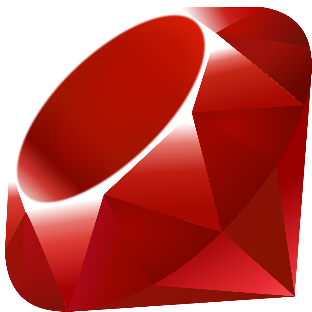 The Ruby programming language logo